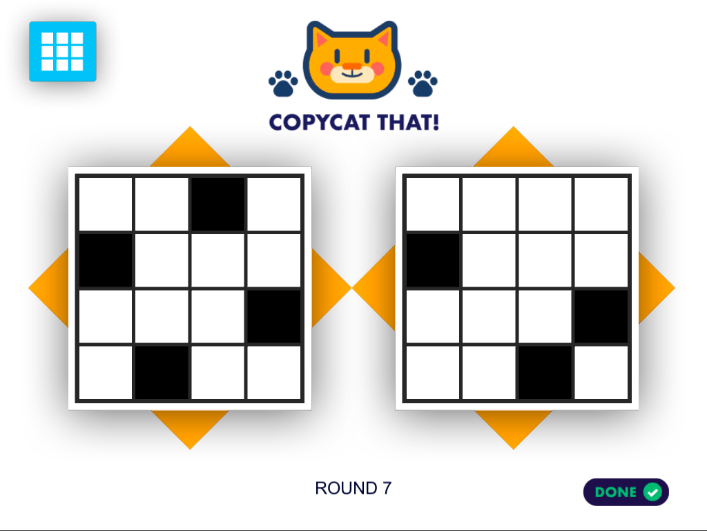 Spatial Awareness iPad Game